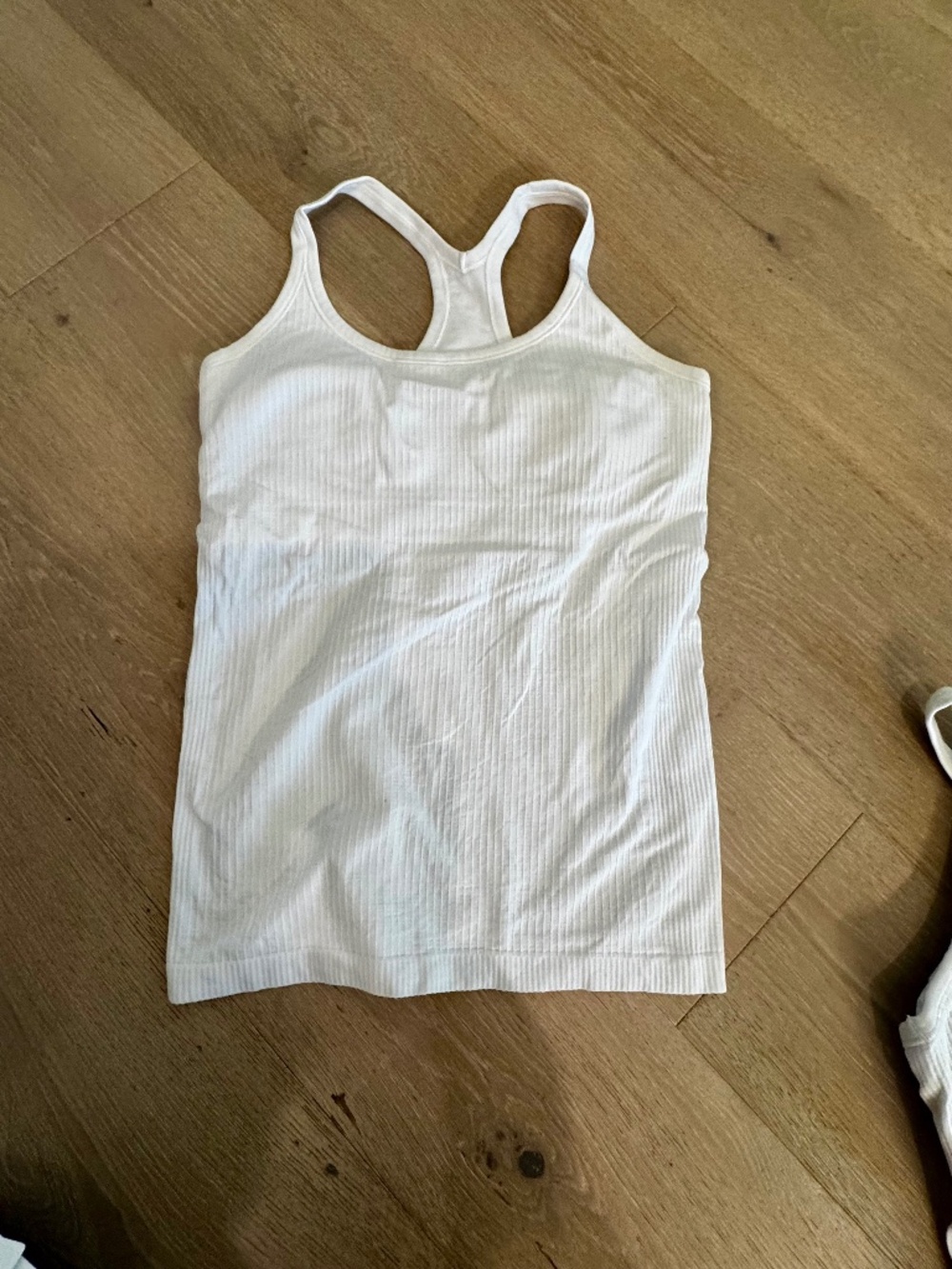 Womens Lululemon Ebb to Street White-EUC Size 8